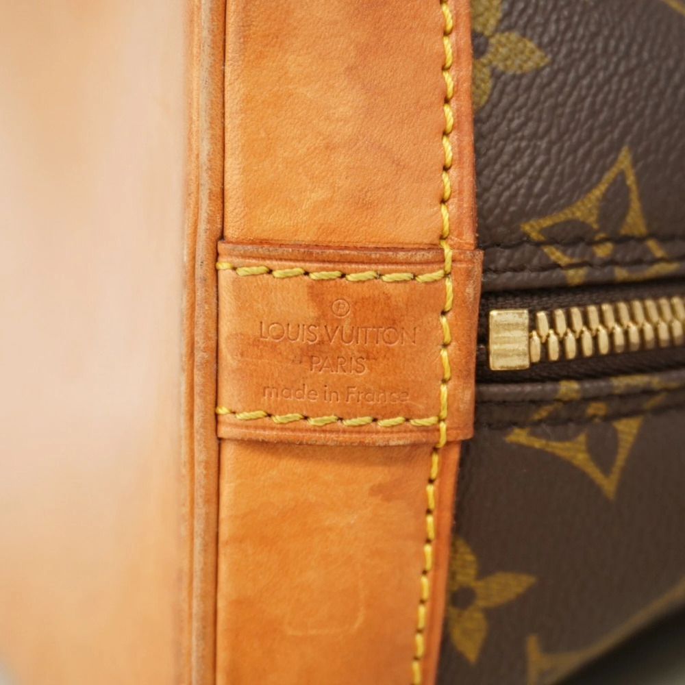 LOUIS VUITTON Brown Monogram Alma Bag - Picture 5 of 9